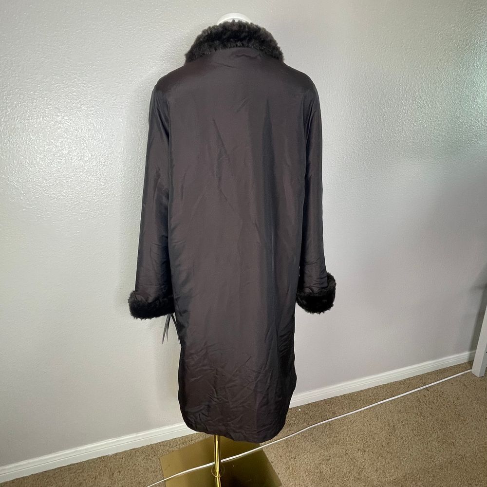 Ensign London oversized NWT reversible‎ faux fur and wind/water resistant S coat - Picture 15 of 16